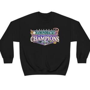 Arizona Diamondbacks 2001 World Series Champions Unisex Baseball Sweatshirt